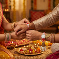 Gulbahar Silver Bhaiya Bhabhi Rakhi Lumba Shriramsilverworks
