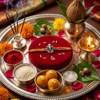 925 Silver Ganesh Rakhi Shriramsilverworks