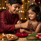 Classic 925 Silver Om Rakhi For Brother Shriramsilverworks